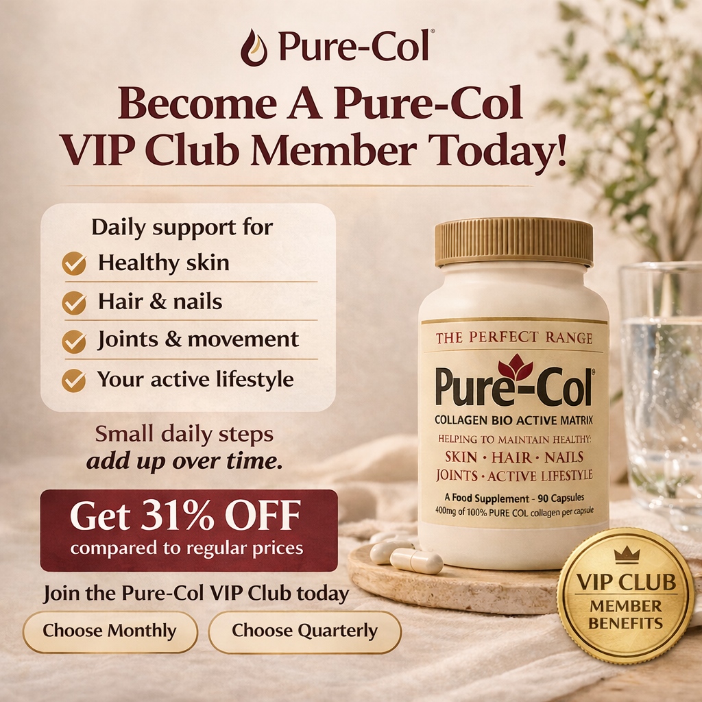 become a pure-col vip club member today