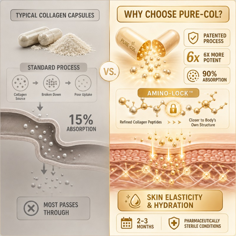Why choose Pure-Col instead of any other Collagen capsules?